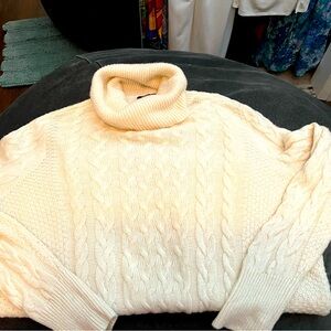 Wool sweater by Halogen - great for mountains or the beach!